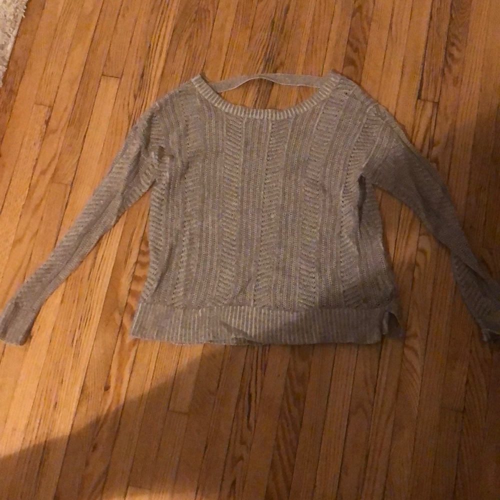 American Eagle open back sweater (Small)